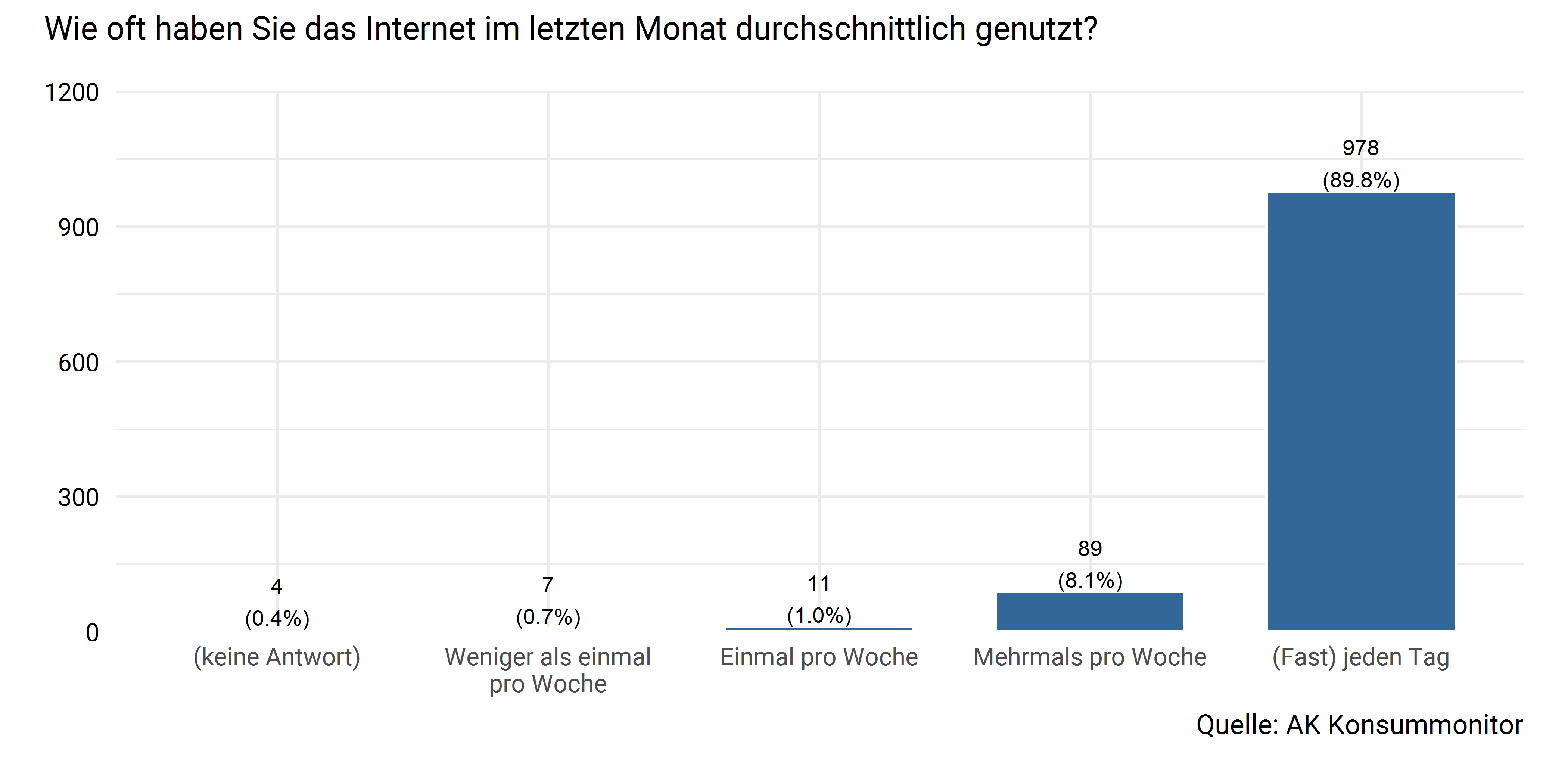 Internetnutzung (Häufigkeit)